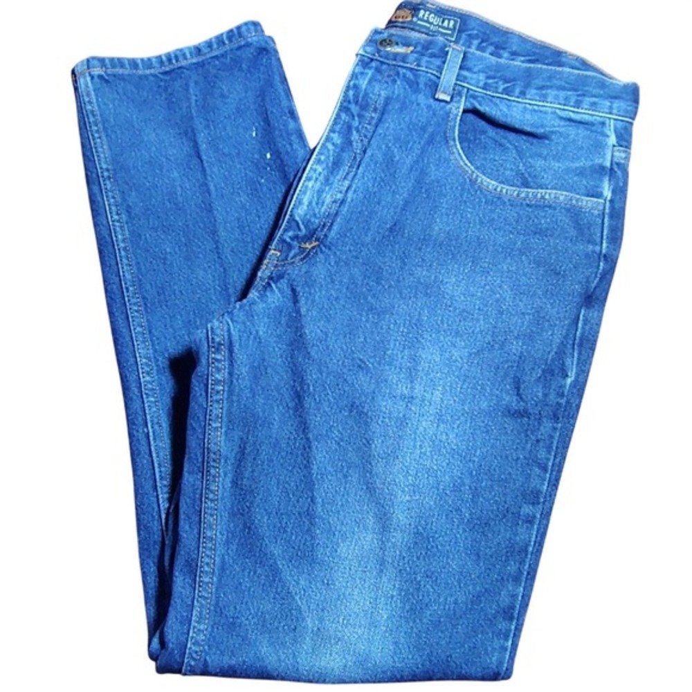 vintage Route 66 Mens‎ Blue Denim Regular Fit Jeans Waist 34x31 y2k